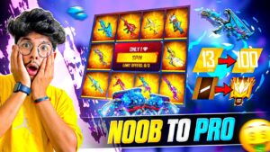Free Fire NOOB TO PRO ULTRA MAX IN 9 Mins😍😳 Bought Everything From Events -Garena Free Fire