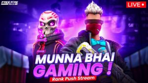 Free Fire Telugu Live - Munna Bhai is Live  - Telugu Gaming Live #MBG