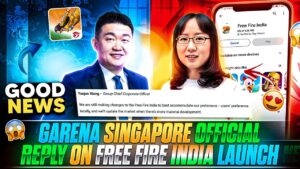 GARENA SINGAPORE OFFICIAL REPLY ON FREE FIRE INDIA😍 | FREE FIRE INDIA GOOD NEWS🤩 | FF INDIA NEW DATE