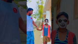 Garena Free Fire sent a chotu rupe bhoot👻 to my house for brother 🥰 #shorts #freefireshortstory