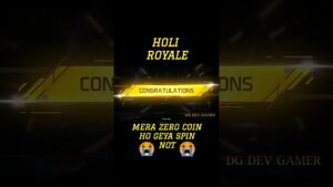 Holi Royale || Garena Free Fire #shorts #freefire #short