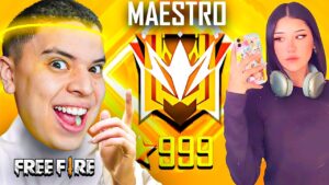 IARA Y BENJA ME LLEVAN A GRAN MAESTRO EN DUELO DE ESCUADRAS ! 🔥 FREE FIRE 🔥