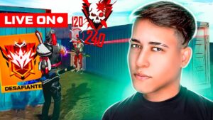 💙 LEVEL UP AO VIVO 💙 O MOBILE MAIS INSANO SOLO RANQUEADA ! FREE FIRE MOBILE 💙