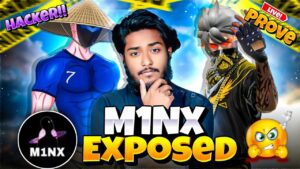 হ্যাক ব্যাবহার করে খেলায় M1NX এর আইডি Banned 😱|| M1 EXPOSED || Garena FreeFire ||