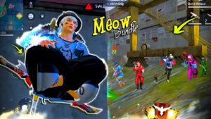 Meow Bundle is OP 🎯 Solo vs Squad Mp40 + Xm8 🤯 22 Kills - Garena free fire | PK GAMERS #freefire