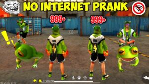 No Internet Prank 🚫 New Booyah Pass Bundle 😈 Enemy Show Me New Emote 😤 Garena Free Fire 🔥⚡