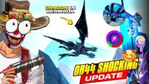OB44 Shocking Update 🎯 Dragon in Free Fire 🤯 New Character, New Gun - Garena free fire #freefire