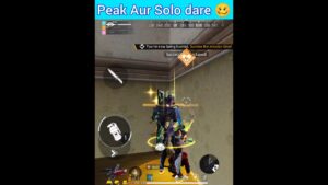 Peak Aur solo dare 🥴 || wait and watch ⚡ #shortsviral#viraltrend#garenafreefire#shortvideos