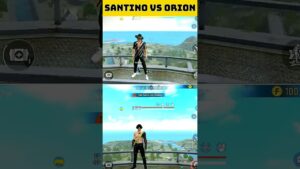 SANTINO VS ORION ABILITY TEST FREE FIRE | GARENA FREE FIRE| #freefire #youtubeshorts #trending