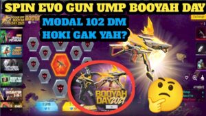 SPIN EVO GUN UMP BOOYAH DAY - GARENA FREE FIRE