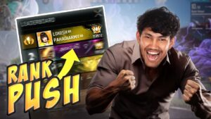 TOP 1 GRANDMASTER | RANK PUSHING PAHADIGAMER - GARENA FREE FIRE LIVE