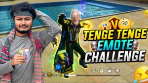 Tenge Tenge Emote Challenge | Garena Freefire Funny Video