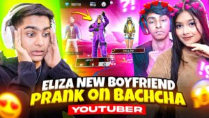 Eliza Propose Prank On Bachha Youtuber Gone Wrong 😱 On Live - Garena Free Fire