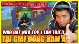 FREE FIRE | PHÁ VỠ CẢM XÚC NGƯỜI XEM , TẠI NƠI WAG TOP 5 THẾ GIỚI VẪN TIẾP TỤC TOP 1 GIẢI ĐÔNG NAM Á