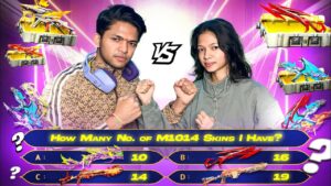 Free Fire Gun Collection Battle Sister Vs Brother Who Will Win 🏆 Garena Free Fire