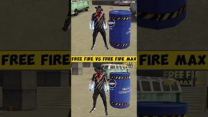 Garena free fire | gree fire max vs free fire 🤯 who is best 😎 #freefire #shorts