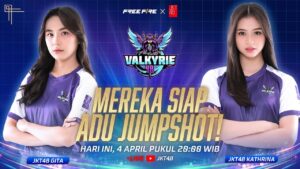 Gita & Kathrina Adu Jumpshot di Free Fire!