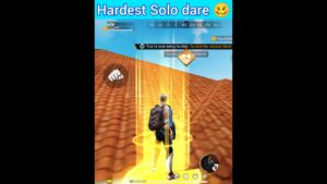 Hardest Solo Dare 🥴 || wait and watch ⚡ #shortsviral#viraltrend#garenafreefire#shortvideos