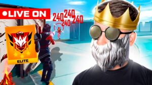 💙 LEVEL UP AO VIVO 💙 ELITE DE HONRA 3 SQUAD ALEATÓRIO !! FREE FIRE MOBILE 💙