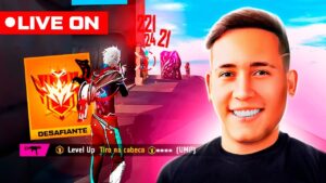 💙 LEVEL UP AO VIVO 💙 ELITE DE HONRA 5 JOGANDO COM OS INSCRITOS !! FREE FIRE MOBILE 💙