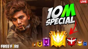 🔴[Live] Dream Comes True😍Thanku For 10M😘 -Garena Free Fire !!