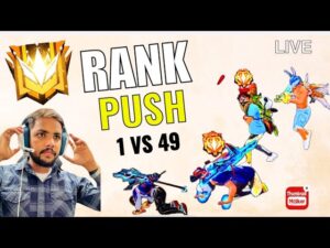 🔴[Live] Full Josh😡Ajjubhai Sent me Top 1 AWM Crown🗿👑-Garena Free Fire !!🔥  #manishpuriislive