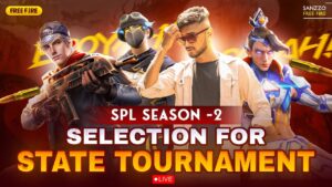 SPL SEASON-2 STATE TOURNAMENT SELECTIONS 🔥#facecamlive #sanzzoff #freefire  #garenafreefire