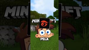 Se o Minecraft fosse feito pela Garena Free Fire🤣😂 #shorts