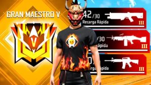 🔥 USARE ESTAS ARMAS para LLEGAR a "GRAN MAESTRO" 😂🔥 FREE FIRE