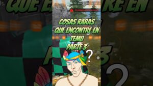 cosas RARAS que encontré en TEMU pt 3 / SueterUwU #freefire #garenafreefire #gaming