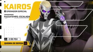 CONHEÇA O KAIROS, NOVO PERSONAGEM  l Garena Free Fire