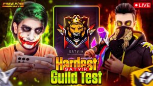 EVARONY IS LIVE👻GARENA FREE FIRE💀GUILD TEST LIVE#freefirelive #totalgaming#gyangaming#freefir