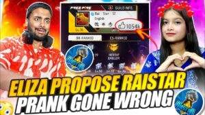 Eliza Propose Raistar Prank Gone Wrong 😍 - Garena Free Fire Max