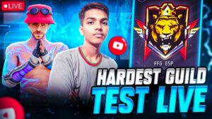 FF GAMING IS LIVE 👻GARENA FREE FIRE 💀 GUILD TEST LIVE #freefirelive #totalgaming #gyangaming