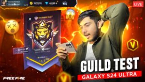 FREE FIRE LIVE👻GARENA FREE FIRE💀GUILD TEST LIVE WITH NEW GALAXY S24 ULTRA
