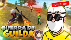 💛 FREEFIRE AOVIVO 💛 GUERRA DE GUILDA!! 💛 FREE FIRE EMULADOR 💛