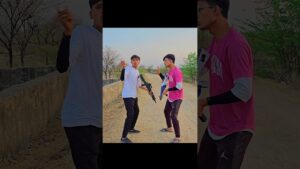 Garena Free Fire in real life Funny Prank Gameplay 😅 #ffshorts #shorts