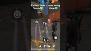 Konten Bareng Musuh#viral#ff#shortvideo#shorts#youtubeshorts#views #garenafreefire#fyp#gameplay