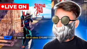 💙 LEVEL UP AO VIVO 💙 O MELHOR DO DESAFIANTE RANQUEADA ALEATÓRIOS E SOLO !! FREE FIRE MOBILE 💙