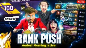 🔴[Live] Dominating Top 1 Grandmaster V Badge Lobby🗿😤Serious Grandmaster Pushing😡-Garena Free Fire !!