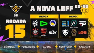 NOVA LBFF 🚨 FREE FIRE AO VIVO 🏆RODADA 15 - GRUPOS A e C | FFWS BR🚨