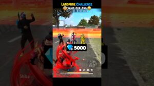 OMG! 😱Landmine Challenge With My Friend🤯❤️ @krishuGamer -Garena Freefire Max #shorts #freefire