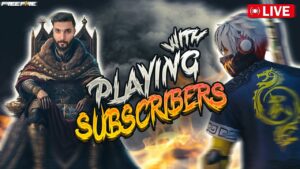 Playing With My Subscribers 😁❤️Garena Free Fire