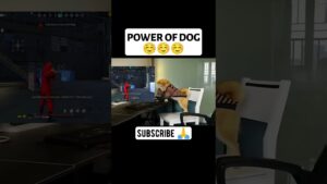 Power of dog 🐶☺️ #garenafreefire #shortsfeed #youtubeshorts #freefire #funnyshorts #fffunnyshorts