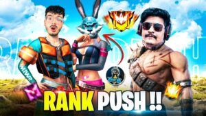 RAISTAR & RISHABH LIVE RANK PUSH🔥 Garena Free Fire !! #gyangaming    #raistar #freefire