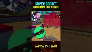 🔥Secret UNDERRATED Guns for BR RANK Mode in Garena Freefire🔥l #shorts #freefire | PRI GAMING