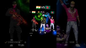 বাংলাদেশ ভার্সেস ইন্ডিয়া 🇮🇳VS🇧🇩 #freefire #funny #garenafreefire #free #totalgaming
