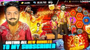 Special Giveaway Worth Rs 10 Lakh For In  Subscribers Account  Garena Free Fire